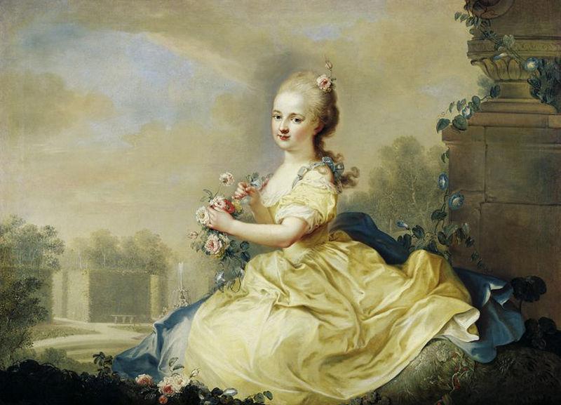  Portrait of Maria Josepha Hermengilde